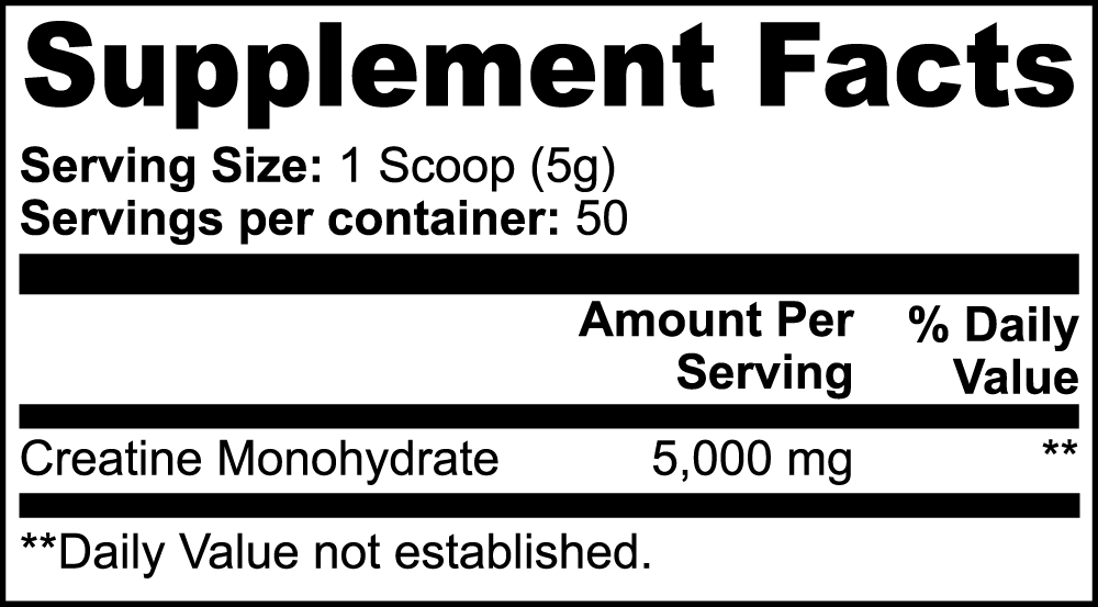Mt. Envy Creatine Monohydrate