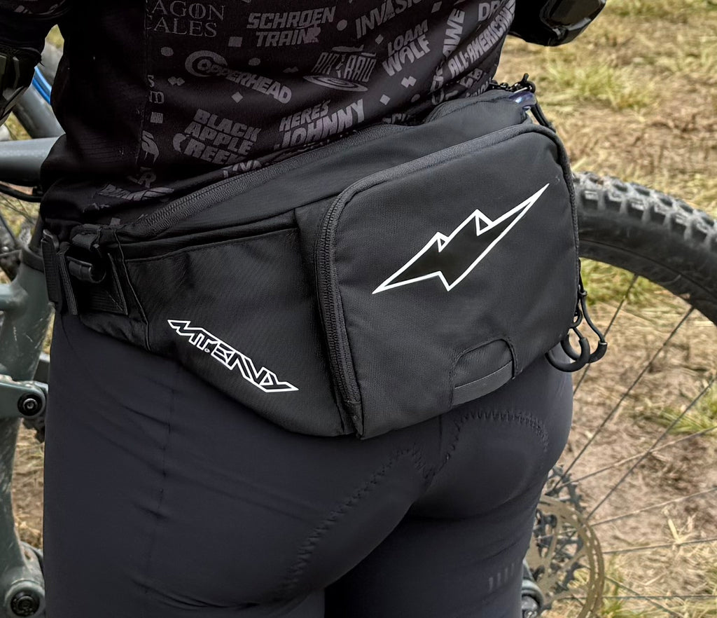 Mt. Envy Hydration Hip Pack - Double Black