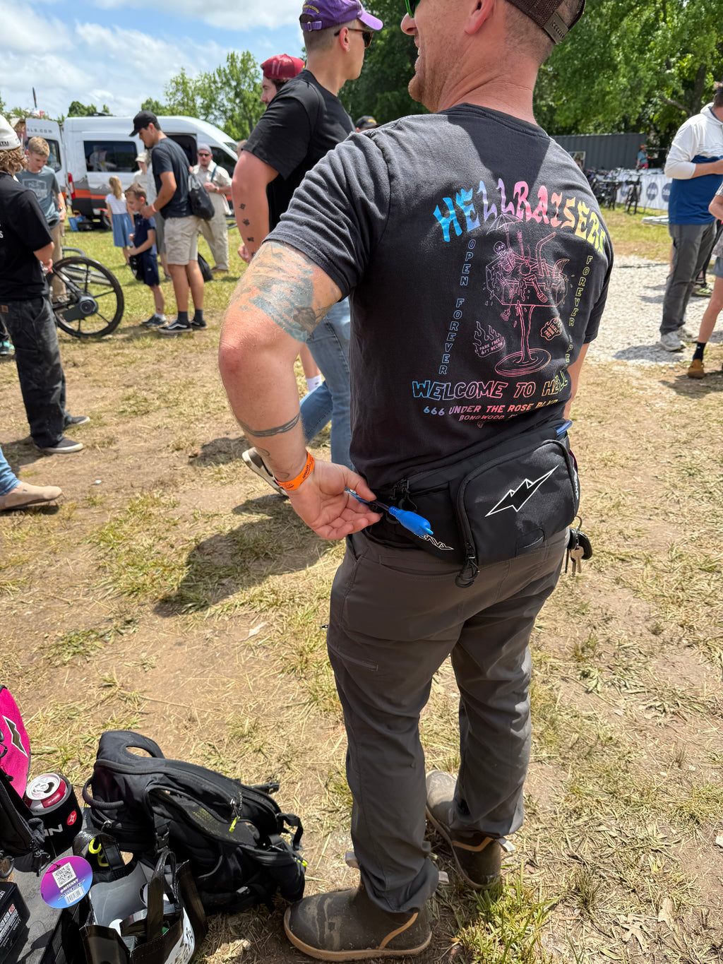 Mt. Envy Hydration Hip Pack - Double Black