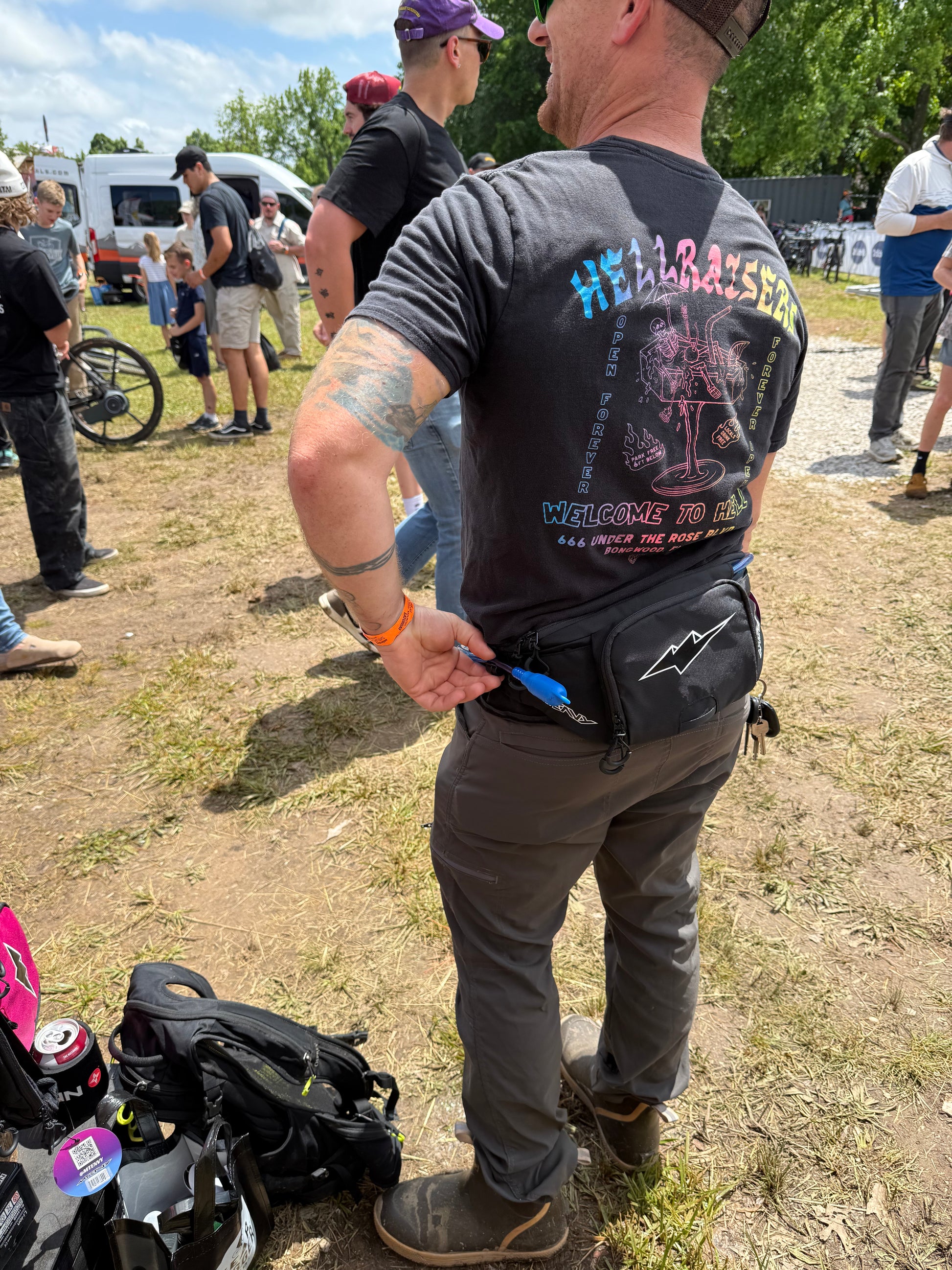 Mt. Envy Hydration Hip Pack - Double Black